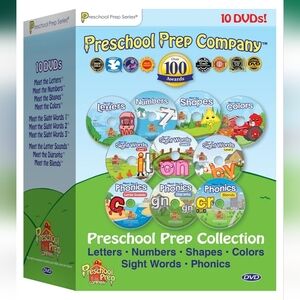 Preschool Prep Series Collection - 10 DVD Boxed Set